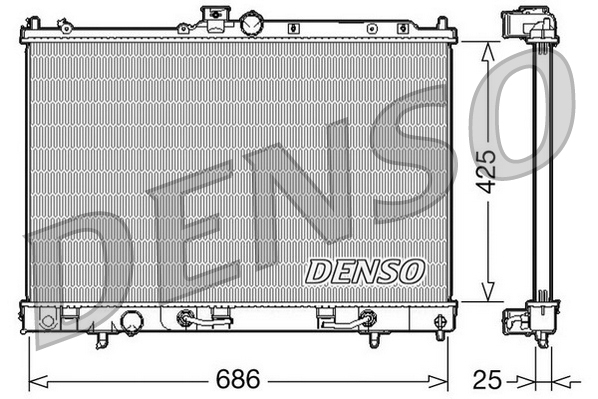 Denso Radiateur DRM45027