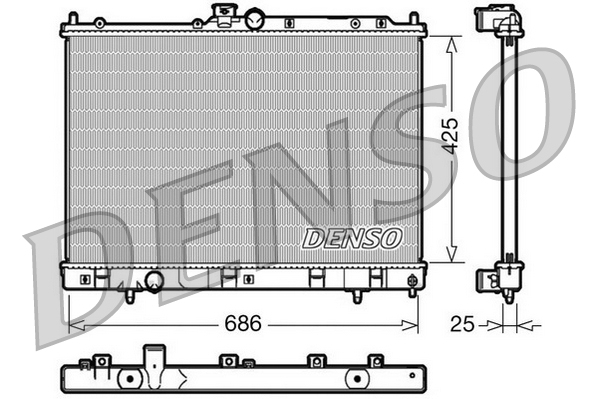 Denso Radiateur DRM45028