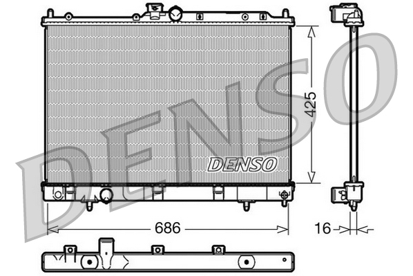 Denso Radiateur DRM45031