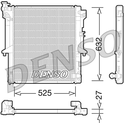 Denso Radiateur DRM45034