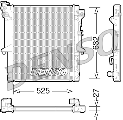 Denso Radiateur DRM45035