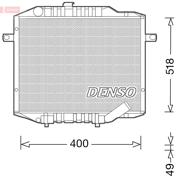 Denso Radiateur DRM45037