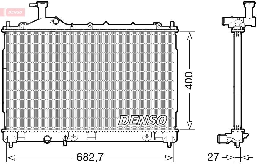 Denso Radiateur DRM45042