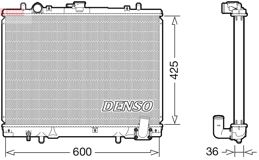 Denso Radiateur DRM45049