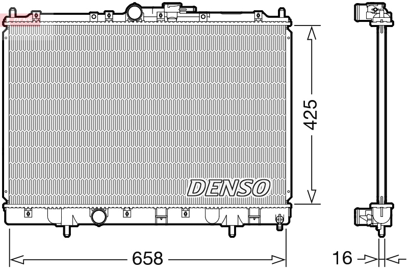 Denso Radiateur DRM45051