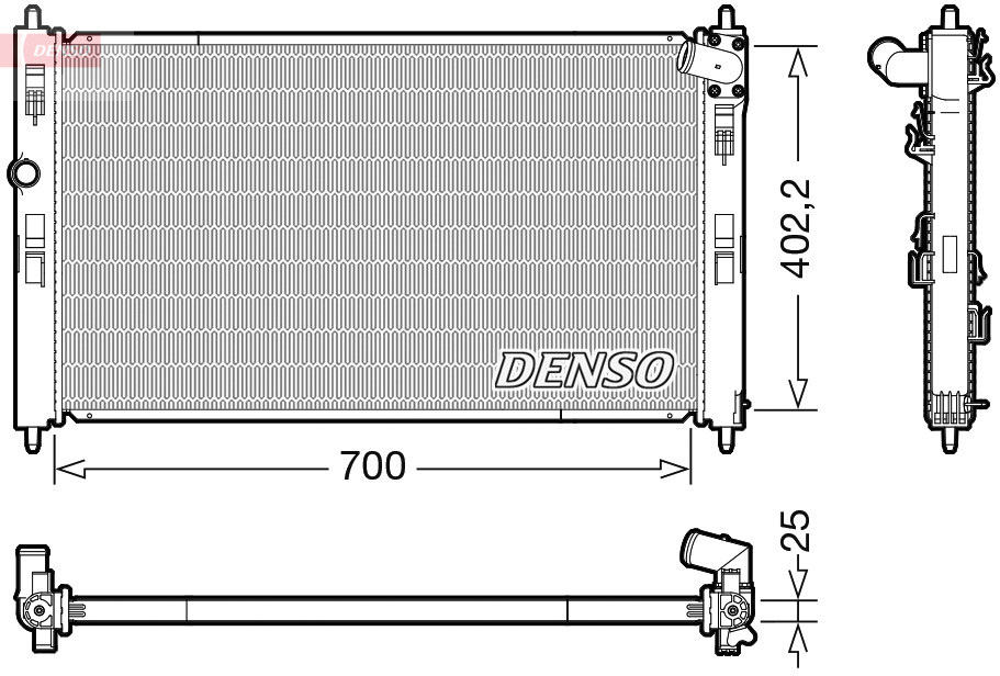 Denso Radiateur DRM45053