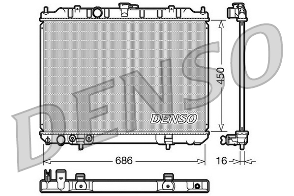 Denso Radiateur DRM46005