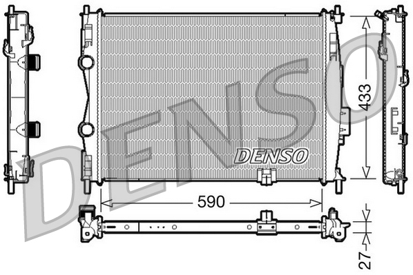 Denso Radiateur DRM46019