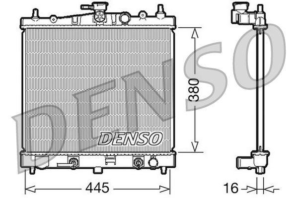 Denso Radiateur DRM46021