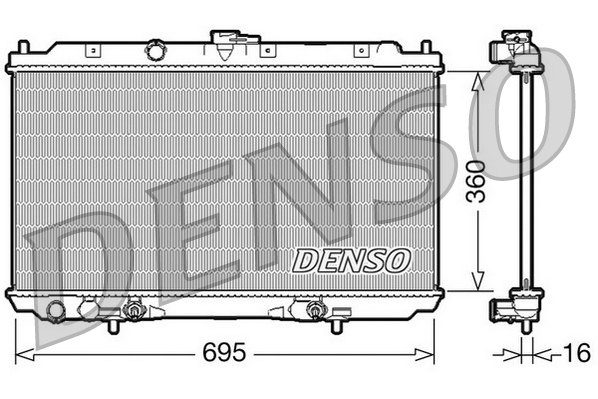 Denso Radiateur DRM46024