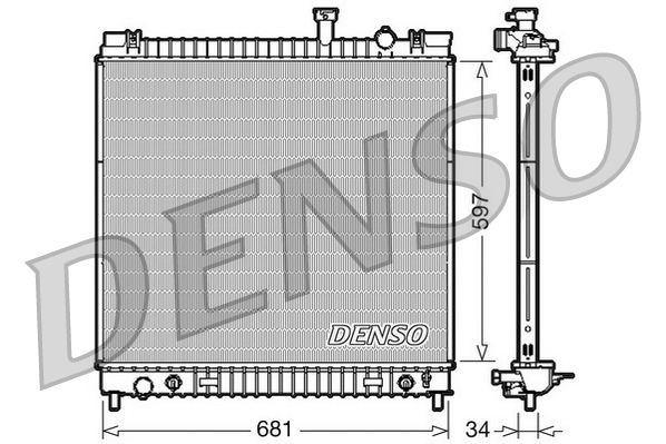 Denso Radiateur DRM46031