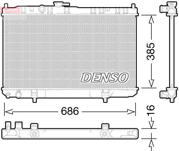 Denso Radiateur DRM46034