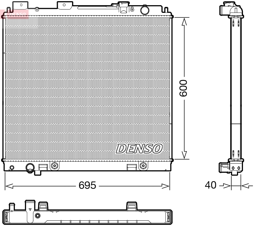 Denso Radiateur DRM46068