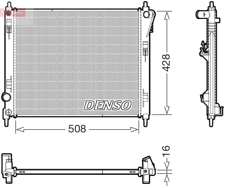 Denso Radiateur DRM46075