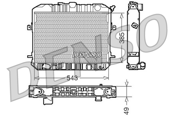 Denso Radiateur DRM46200