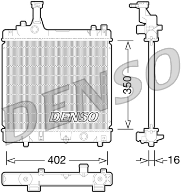 Denso Radiateur DRM47026