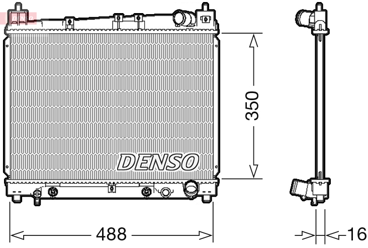 Denso Radiateur DRM50080