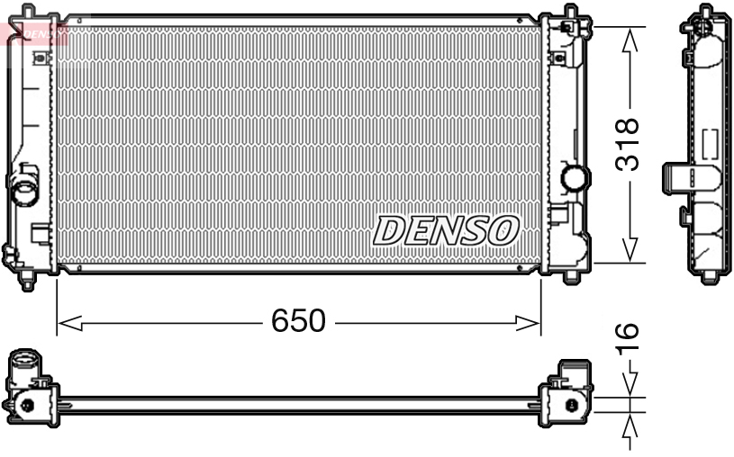 Denso Radiateur DRM50081