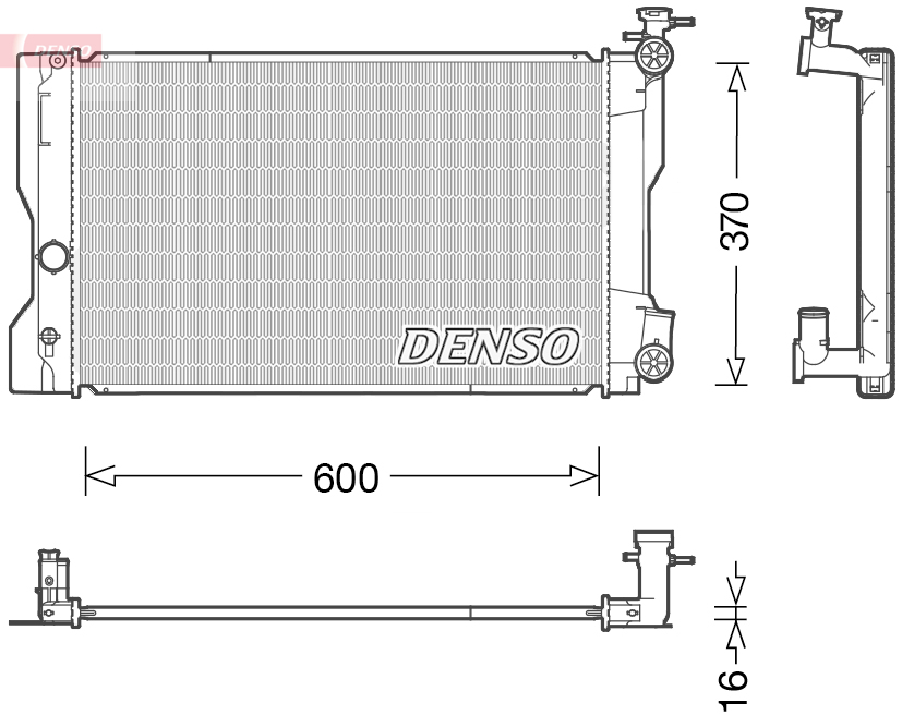 Denso Radiateur DRM50091