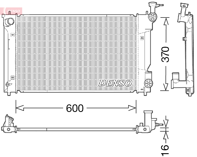 Denso Radiateur DRM50094