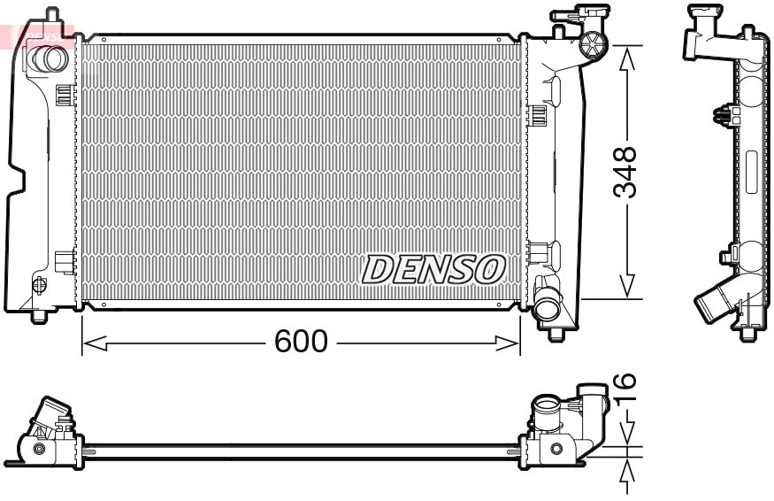 Denso Radiateur DRM50110