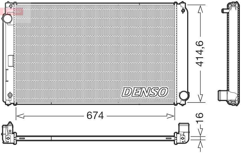 Denso Radiateur DRM50149