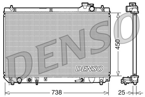 Denso Radiateur DRM51004