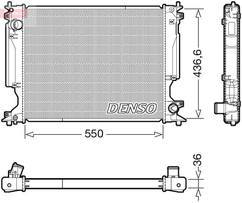 Denso Radiateur DRM51014