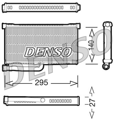 Denso Kachelradiateur DRR02004