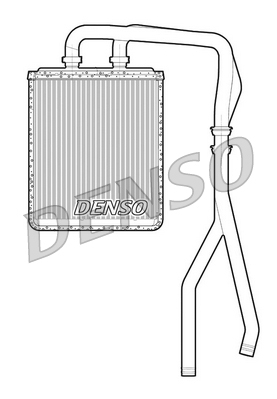 Denso Kachelradiateur DRR12010