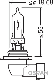 Osram Gloeilamp, verstraler 69005SBP