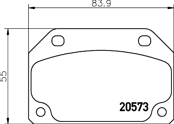 Mintex Remblokset MDB1142