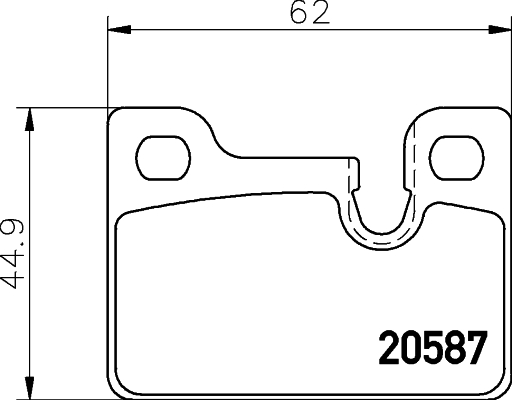 Mintex Remblokset MDB1154