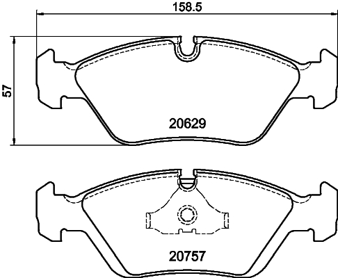 Mintex Remblokset MDB1230