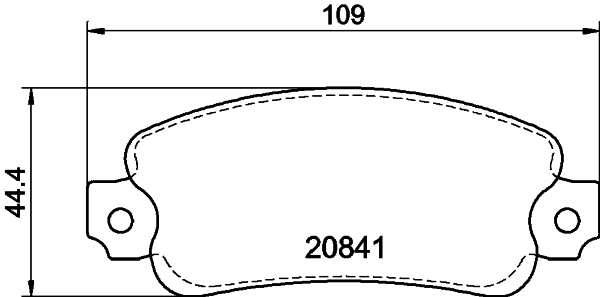Mintex Remblokset MDB1088
