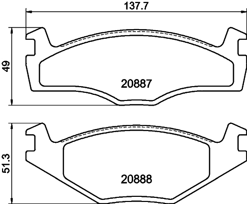 Mintex Remblokset MDB1169