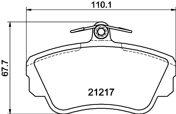 Mintex Remblokset MDB1466