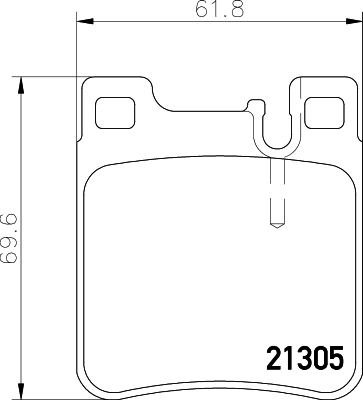 Mintex Remblokset MDB1627