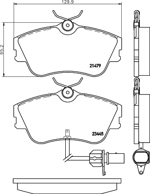 Mintex Remblokset MDB2177