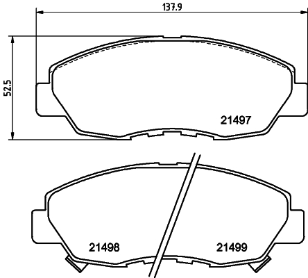 Mintex Remblokset MDB1533