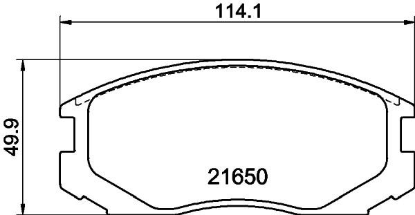 Mintex Remblokset MDB1722