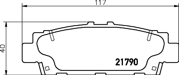 Mintex Remblokset MDB1574