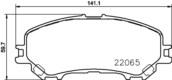 Mintex Remblokset MDB3717