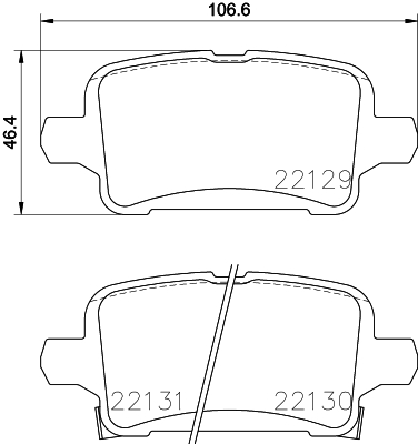 Mintex Remblokset MDB3858