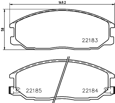 Mintex Remblokset MDB3754