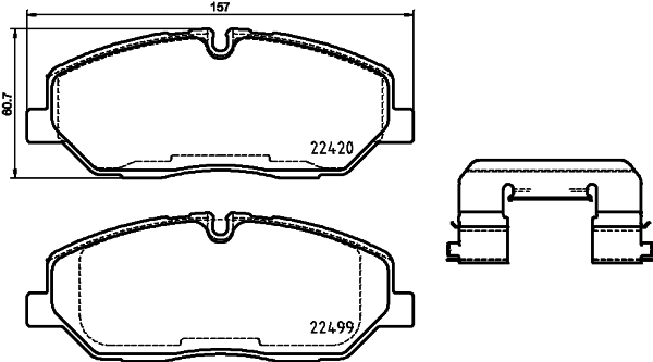 Mintex Remblokset MDB3906