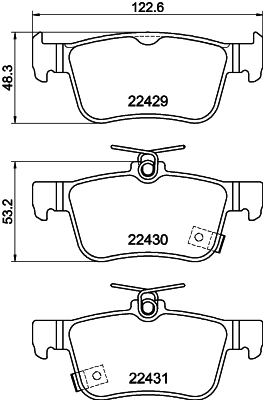 Mintex Remblokset MDB3923