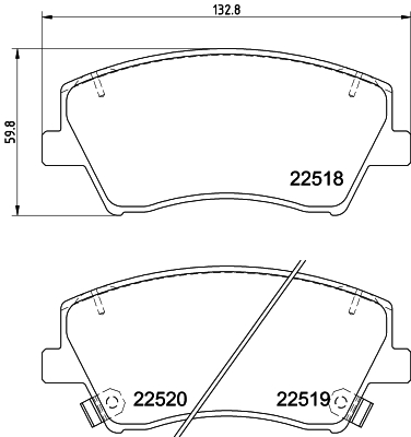 Mintex Remblokset MDB3993