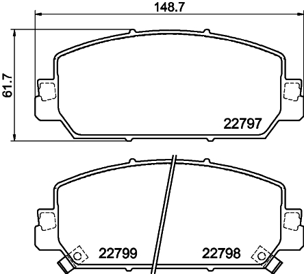 Mintex Remblokset MDB4054