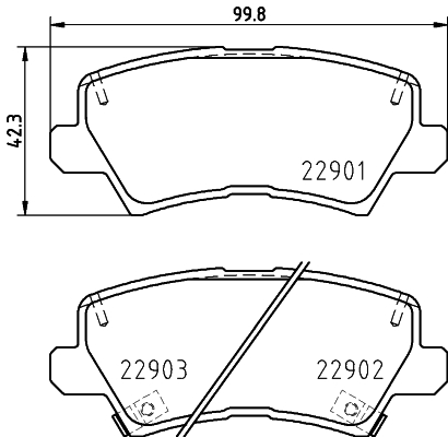 Mintex Remblokset MDB4049